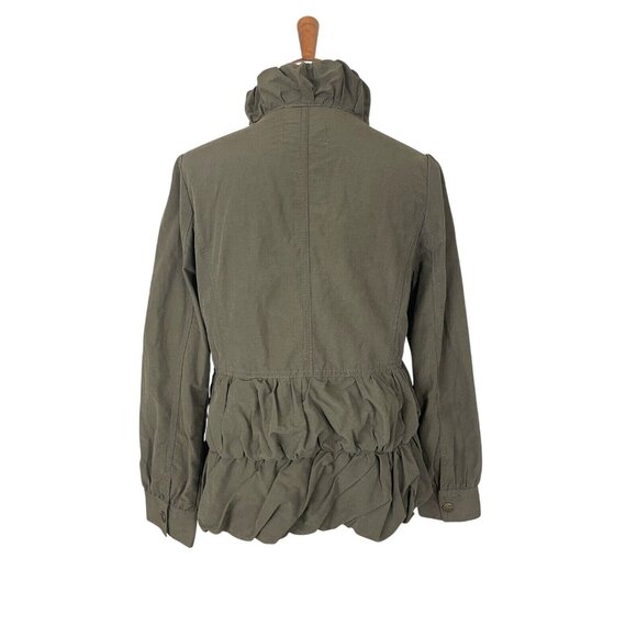 Ami Army Green Jacket Cargo Women M Green Utility Feminine - Picture 6 of 11